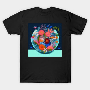 Terrarium flowers T-Shirt